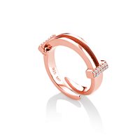 Anello Marcello Pane Donna Letters in Argento Zaffiro ANYL001 - ANYL001